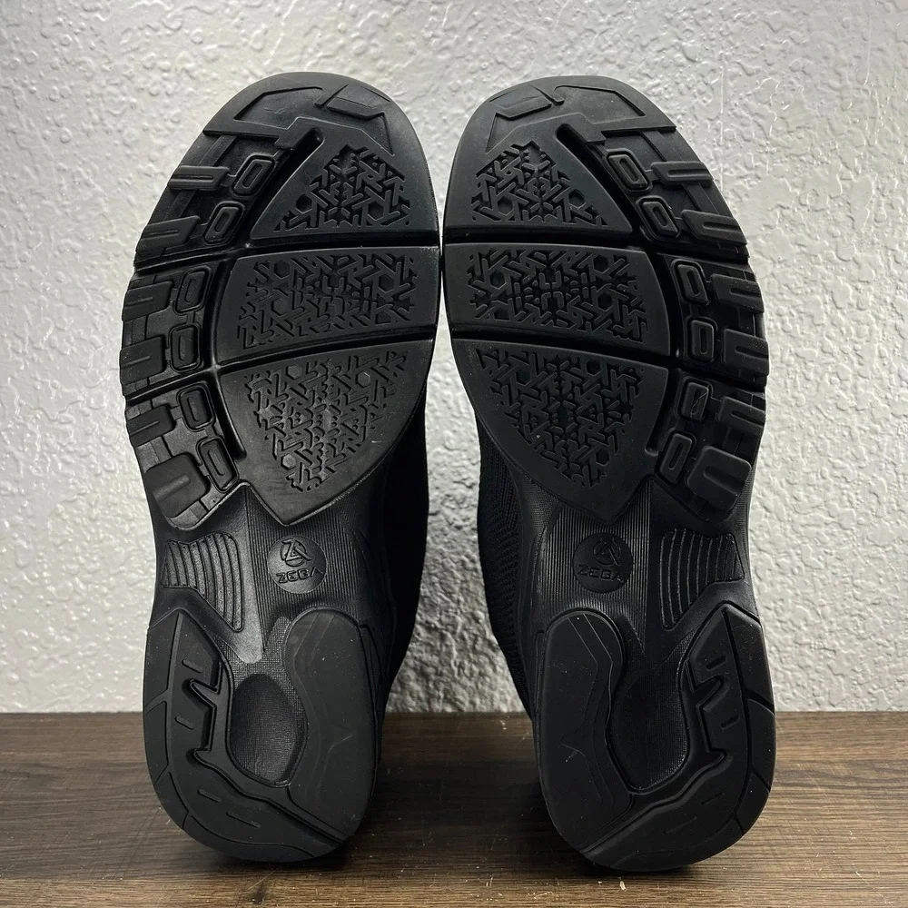 Zeba Hands Free Slip On Men's Black Walking Shoes - Men's Size 9.5